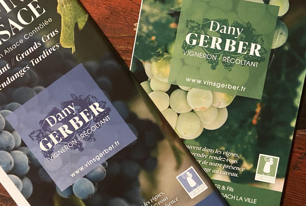 Dépliant Vins Gerber