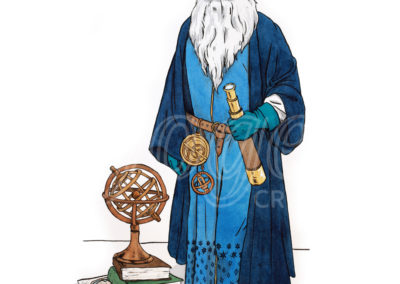 Illustration Astronome