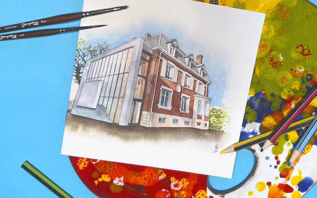 Carte de voeux étude notariale